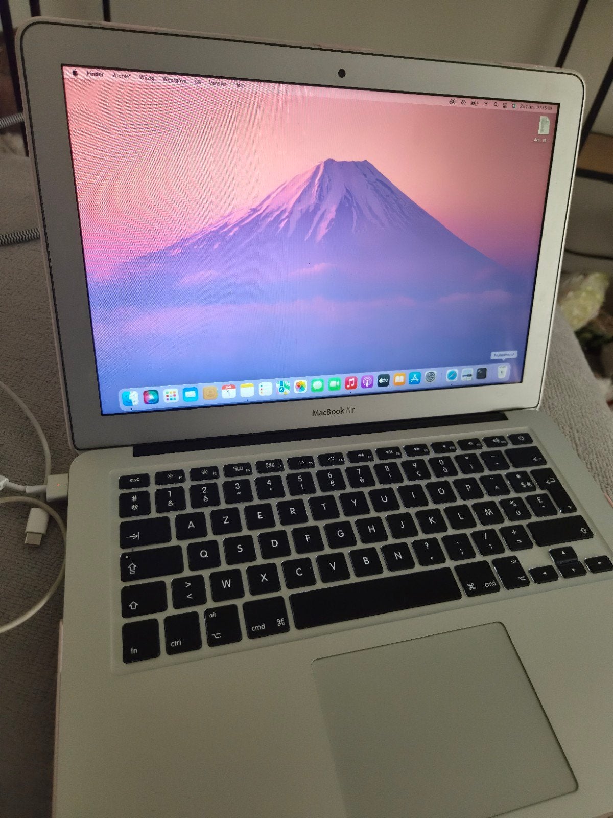 McBook Air, Informatique & Logiciels, Apple Macbooks, Enlèvement, Utilisé, 13 pouces, MacBook Air
