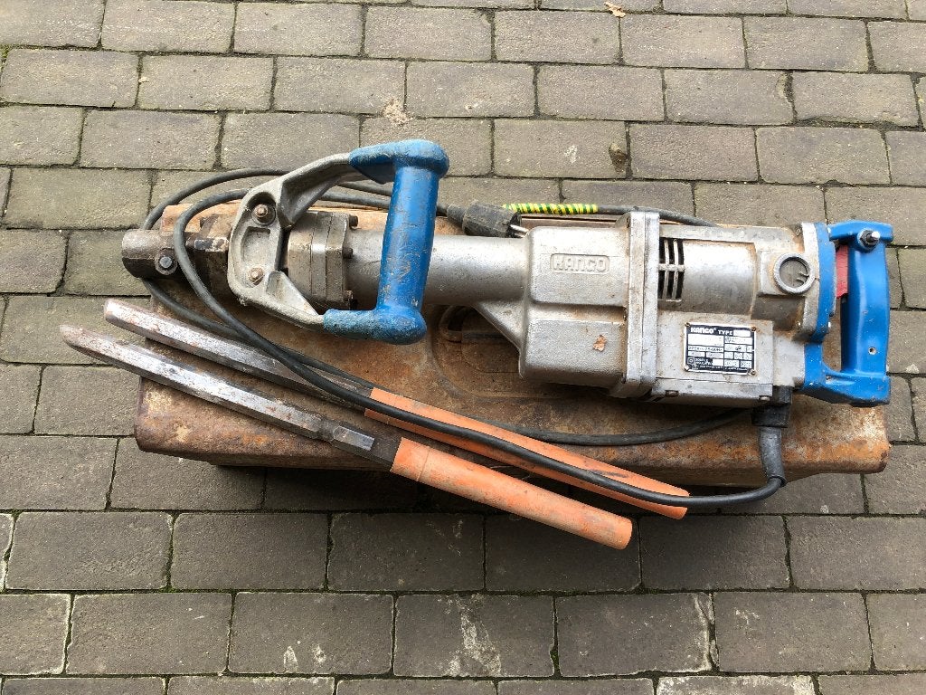 Kango sloophamer breekhamer + hardstalen beitels + koffer, Ophalen