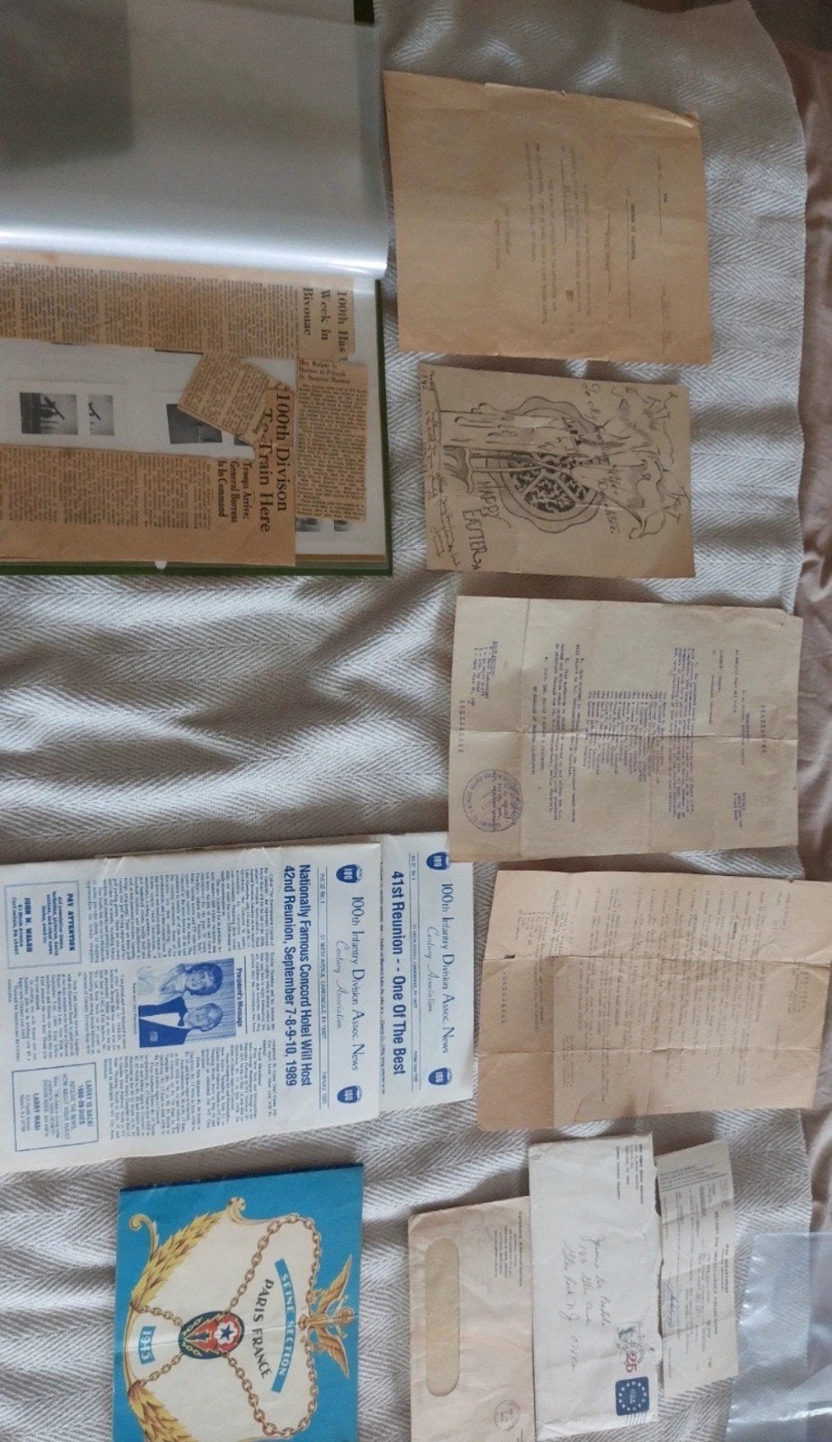 grouping us army ww2 effet personnel, Ophalen of Verzenden
