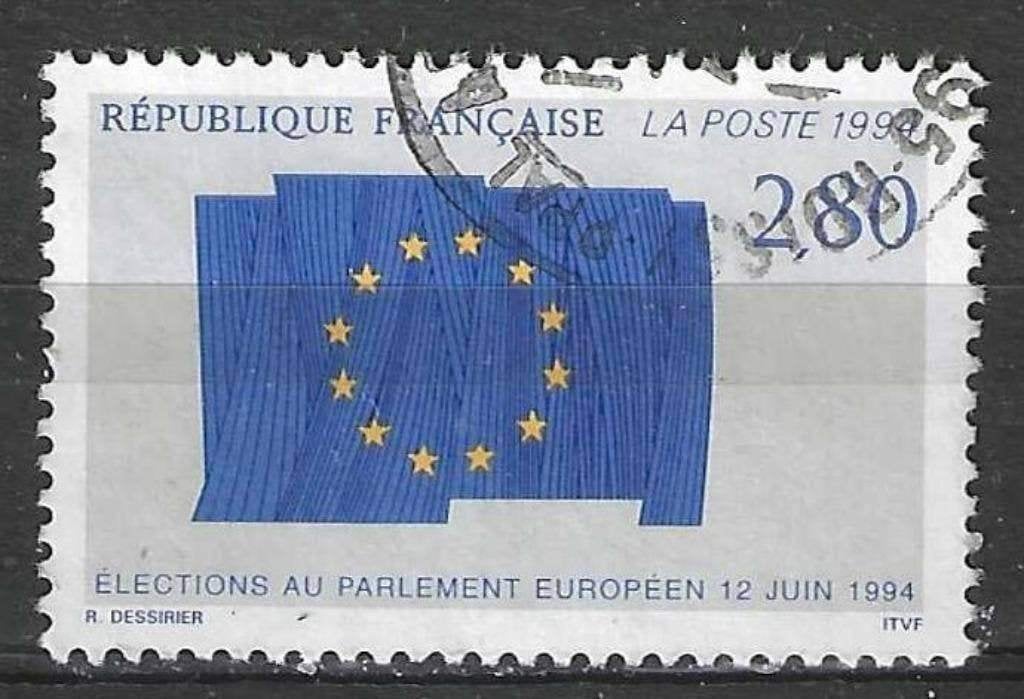 France 1994 - Yvert 2860 - Élections européennes (ST), Envoi, Affranchi