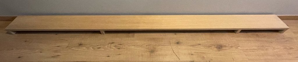 BOLIA eiken fineer display wandplank, Ophalen, Nieuw