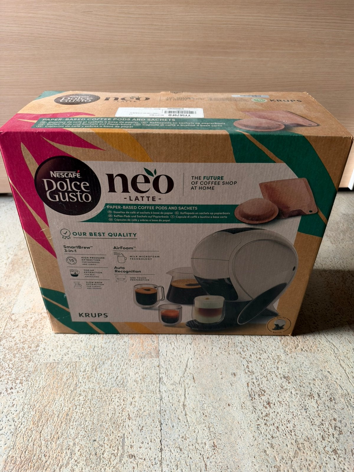 Dolce Gusto Neo (nouveau), Electroménager, Neuf, Réservoir d'eau amovible, Enlèvement ou Envoi, Dosettes et capsules de café