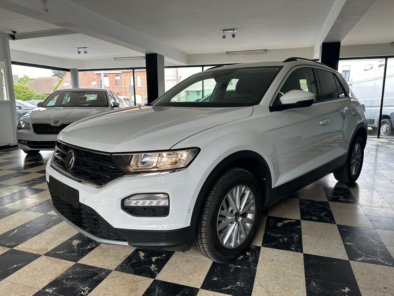 Volkswagen T-Roc T-Roc 1.5 TSI ACT Style OPF DSG *Garantie*, Stof, 4 cilinders, Wit, Bedrijf