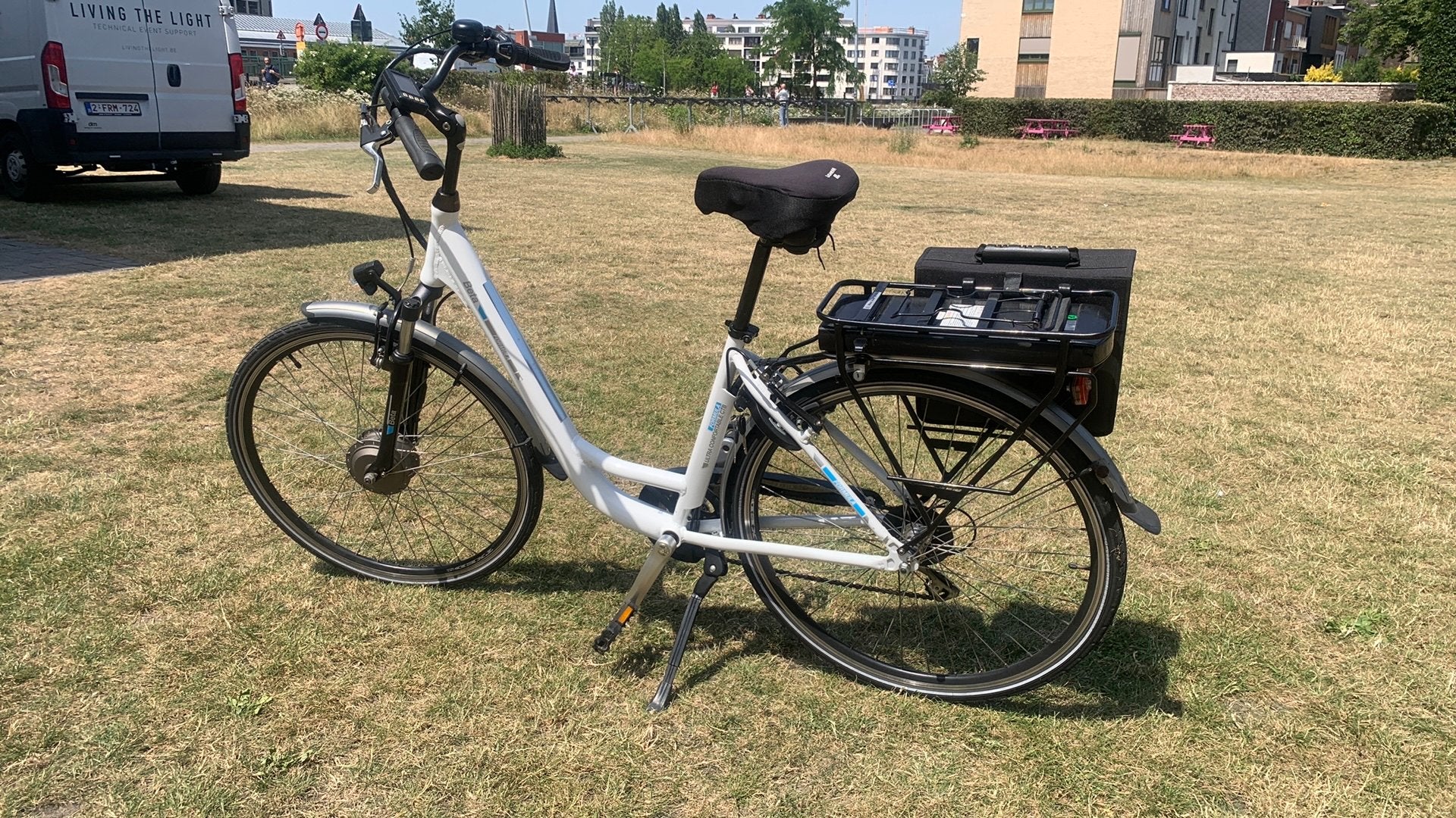 Electrische fiets zgan met maar 700 km op, Enlèvement, Comme neuf