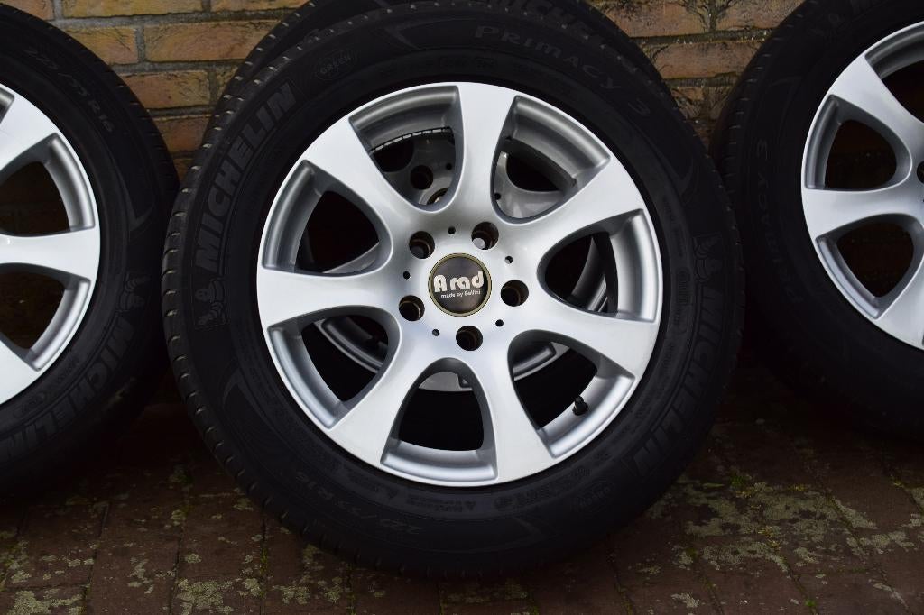 4 Aluminium velgen 16*7 ET 20, Ophalen, Gebruikt, Velg(en), 16 inch