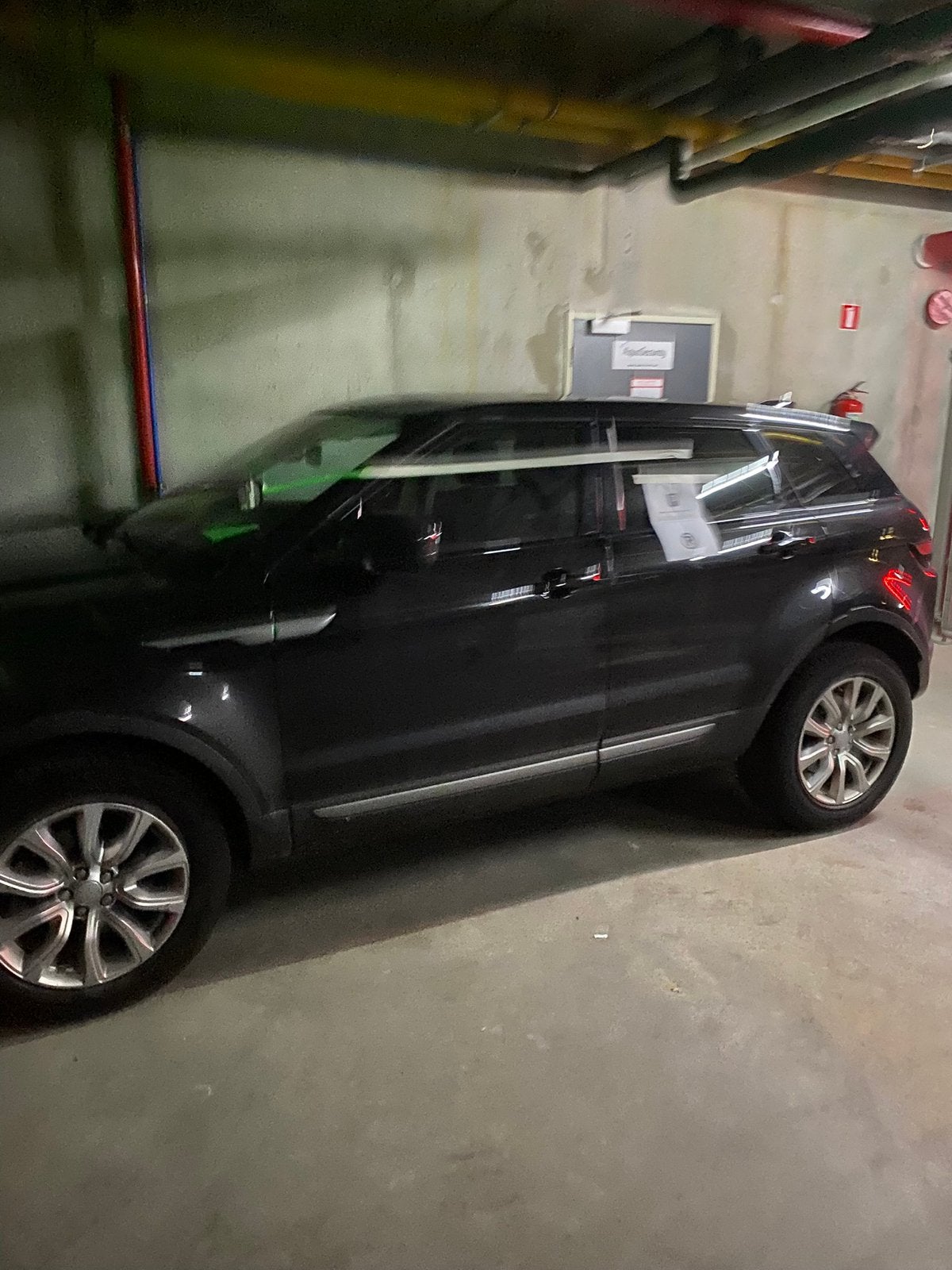 Range rover Evoque 2018, Auto's, Automaat, Elektrische koffer, Zwart, Leder