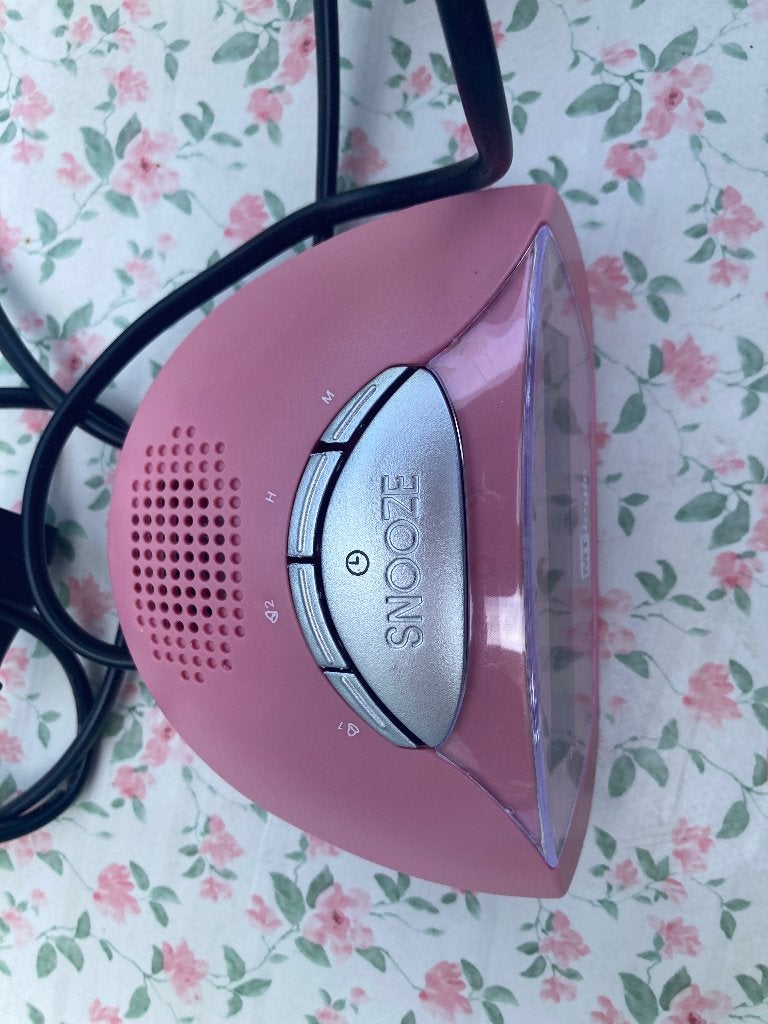Roze wekker -PHILIPS, Elektronische apparatuur, Wekkers, Ophalen, Nieuw, Digitaal