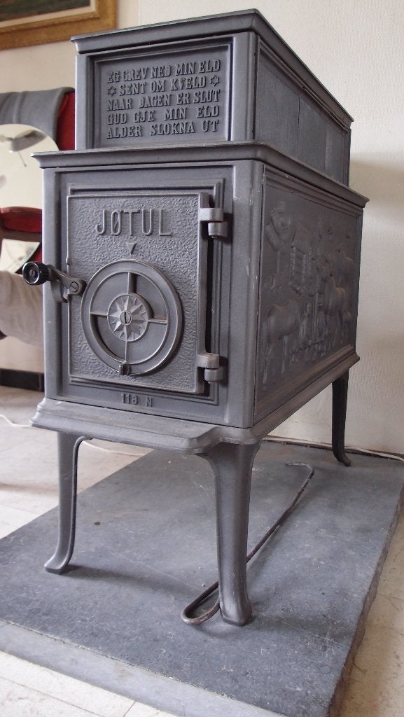 Jotul Kachel, Enlèvement, Utilisé, Bois, Autoportant