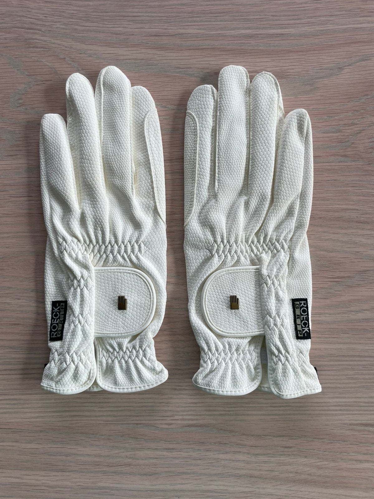 Roeckl grip handschoenen maat 8,5 wit, Dieren en Toebehoren, Paardrijkleding, Ophalen, Ademend, Nieuw, Veelzijdigheid