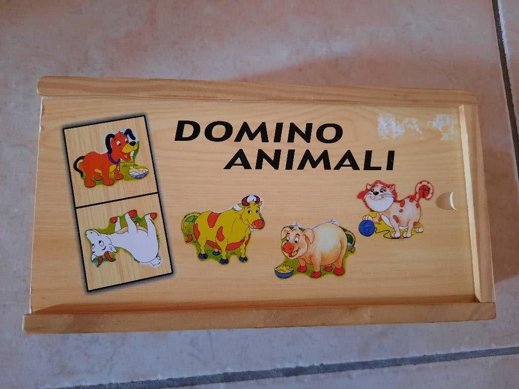 Domino animali, Kinderen en Baby's, Speelgoed | Educatief en Creatief, Ophalen, Gebruikt