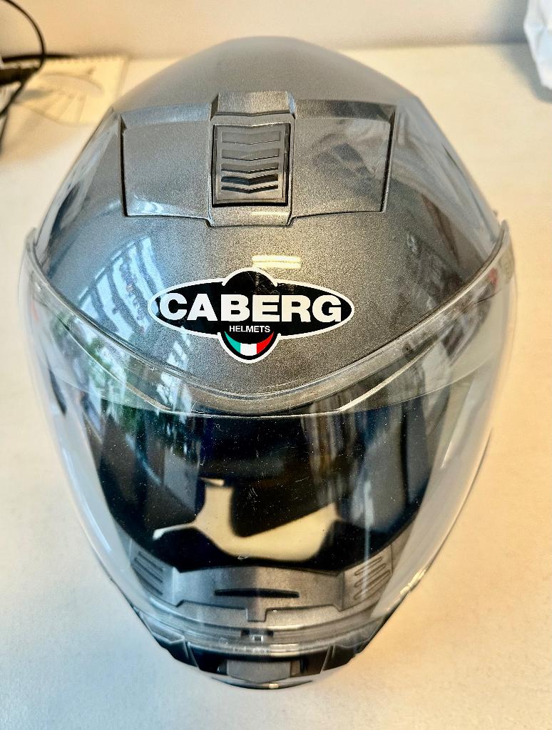 Casque moto scooter, Enlèvement, Comme neuf, Medium, Caberg