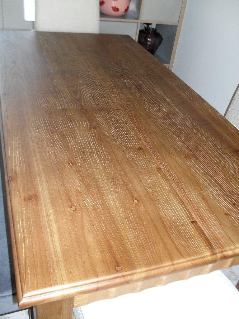 Massieve eetkamertafel, Huis en Inrichting, Ophalen, Gebruikt, 100 tot 150 cm, 50 tot 100 cm