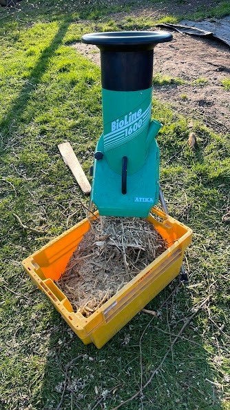 Broyeur de jardin électrique Atika BioLine 1600, Enlèvement, Utilisé, Électrique, Atika