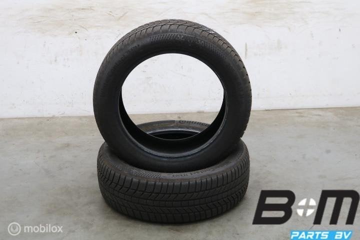 2 x 2055517 91H Conti WinterContact TS870P 6mm 205 55 17, Gebruikt, 17 inch, Band(en), 205 mm