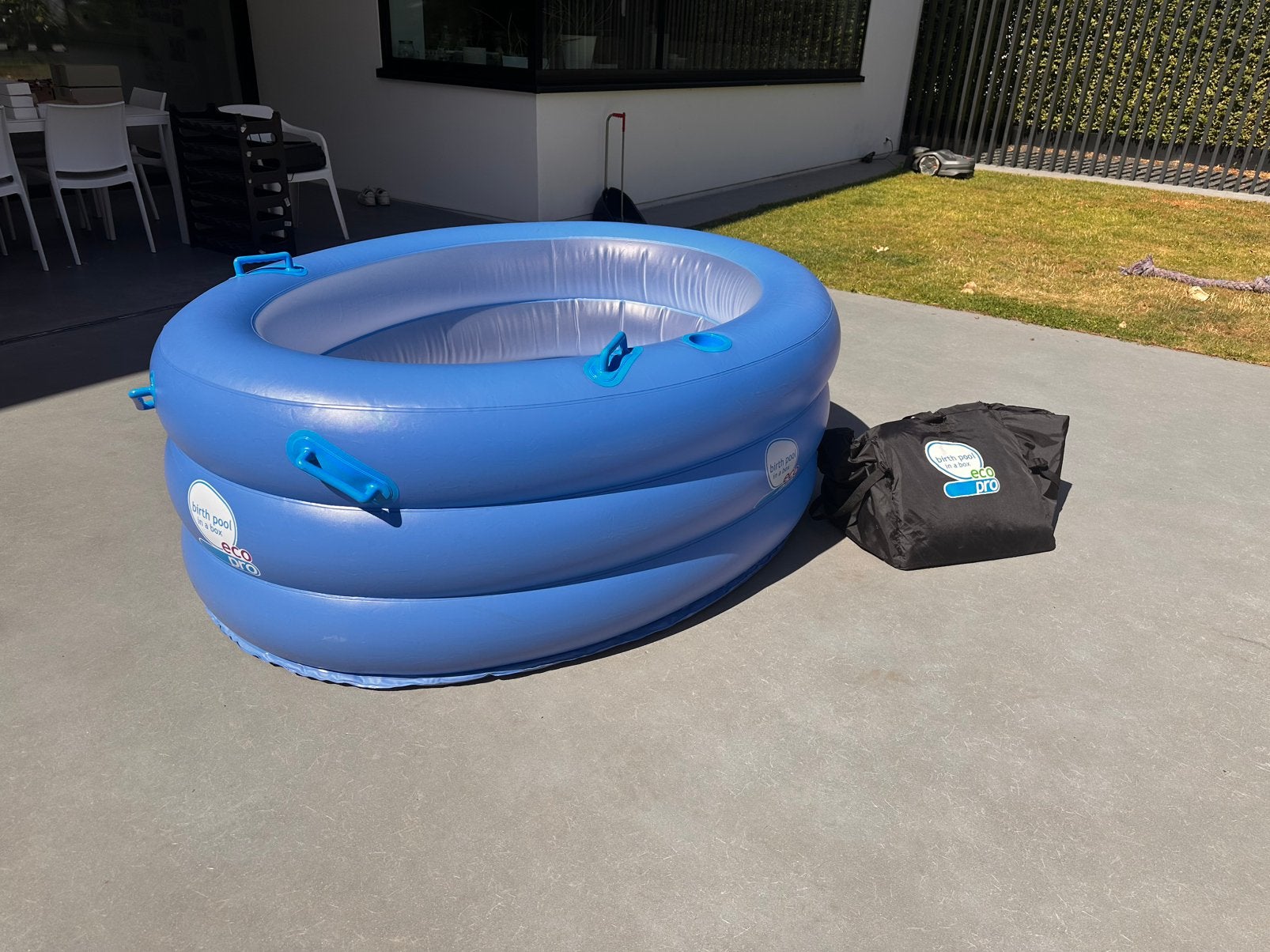 Birth Pool in a Box Eco Pro Regular met accessoires en liner, Ophalen, Zo goed als nieuw
