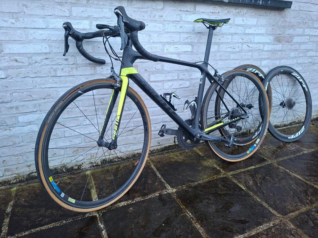 Giant TCR Advanced Pro1 + wielset ZIPP 303, Vélos & Vélomoteurs, Enlèvement, Giant