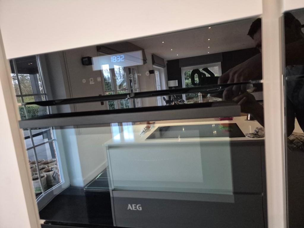 AEG microgolfoven combi Afgebroken, Ophalen, Oven, Microgolfoven