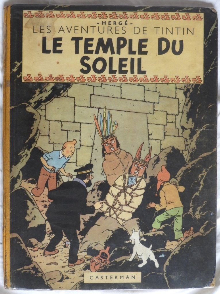 TINTIN "Le Temple du Soleil" - EO, Livres, Une BD, Enlèvement ou Envoi, Utilisé, Hergé.