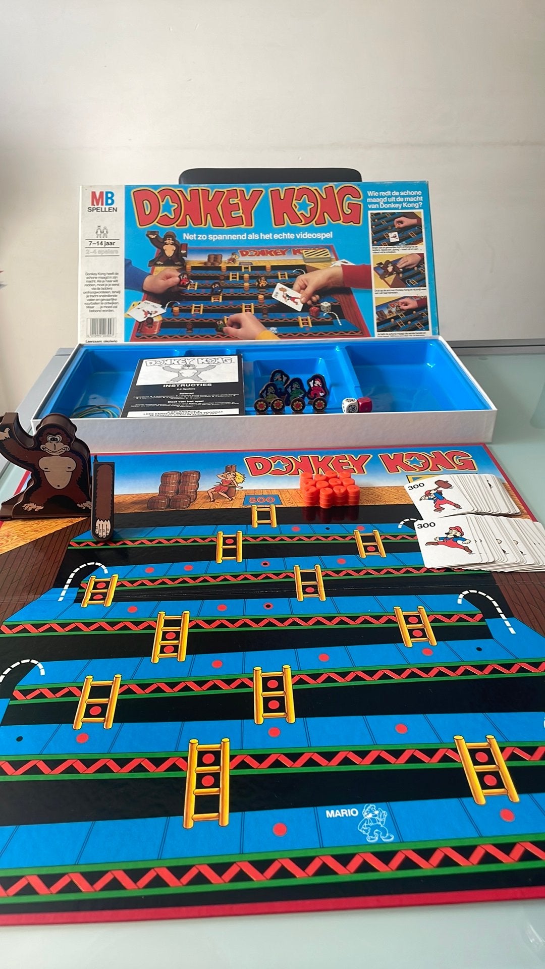 Vintage Donkey Kong bordspel, Ophalen, Zo goed als nieuw
