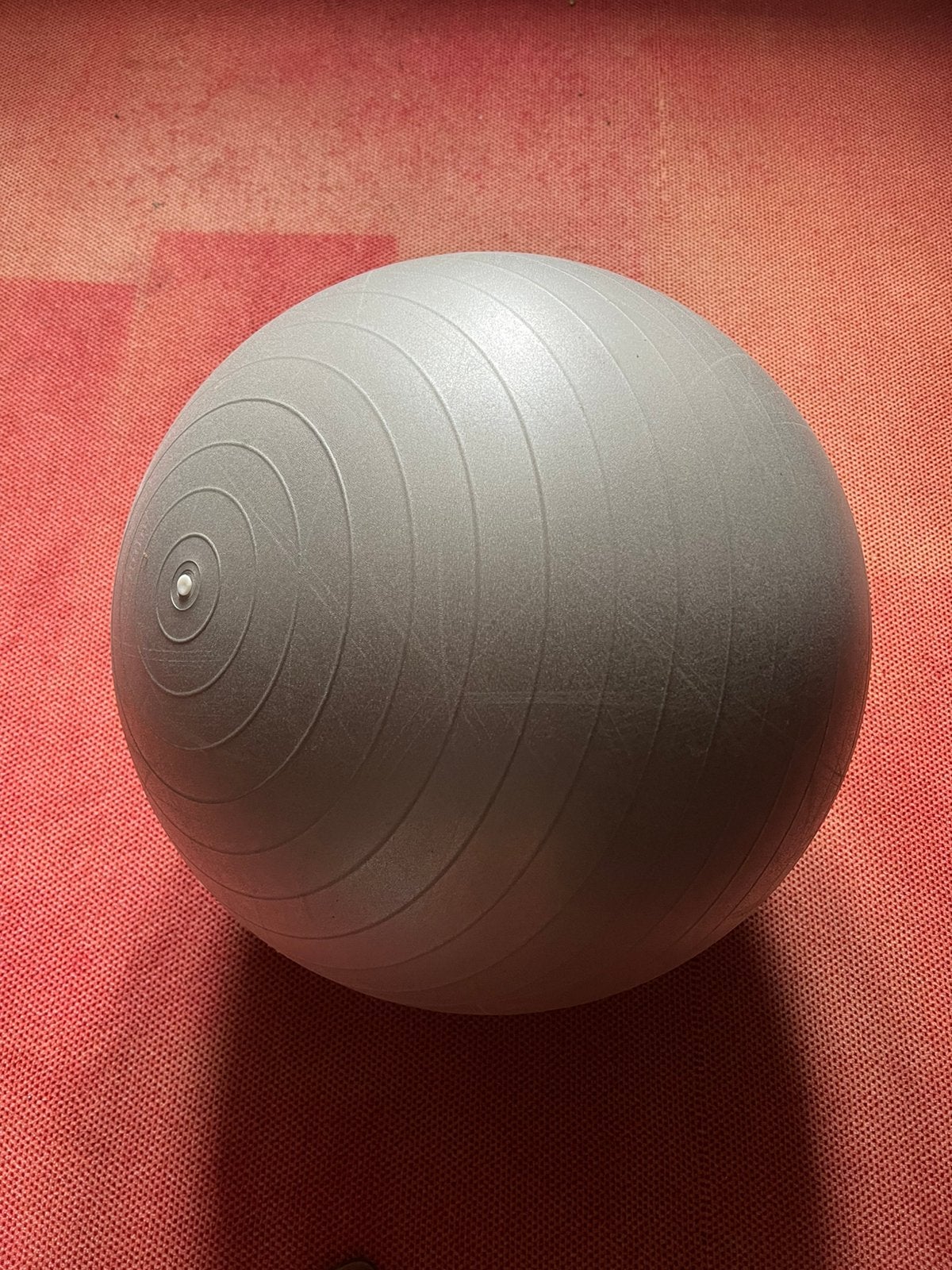 Fitness bal 60 cm, Sport en Fitness, Fitnessmaterialen, Ophalen, Zo goed als nieuw, Fitnessbal