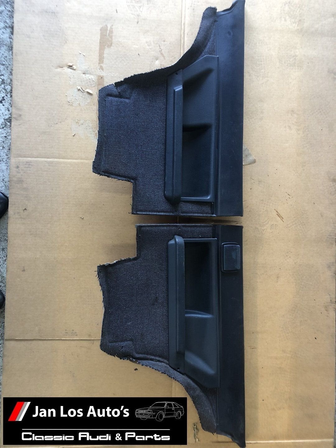 Audi Coupe Typ 85 achterpaneel binnen set blauw, -, Audi, Utilisé, -