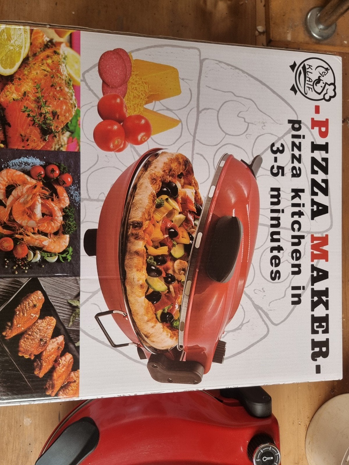 Pizzaoven pizzamaker, Ophalen of Verzenden