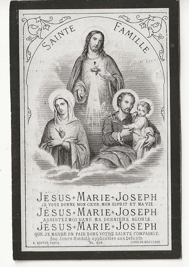 doodsprentje zouaaf de kerckhove de denterghem +1888, Verzamelen, Ophalen of Verzenden, Bidprentje