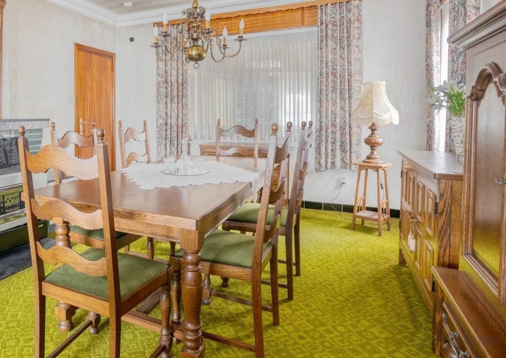 Complete eetkamer, Maison & Meubles, Salles à manger complètes, Utilisé, Enlèvement