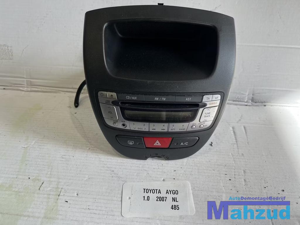 TOYOTA AYGO radio schakelaar airco alarm middenconsole 2005-, Info@toyota.co.jp, Toyota Motor Corporation, Toyota-Cho 1
471-8571  Toyota City