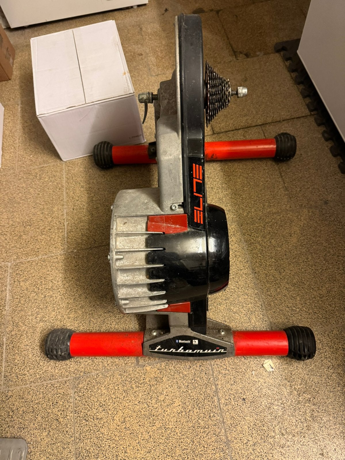 Home Trainer Elite turbo Muin, Sports & Fitness, Cyclisme, Enlèvement, Utilisé