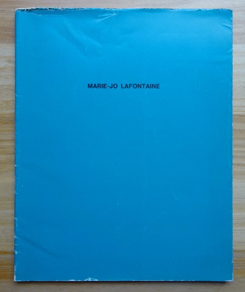 Marie-Jo Lafontaine, Whitechapel Art Gallery, 1989 Edinburgh, Ophalen of Verzenden, Gelezen, Schilder- en Tekenkunst