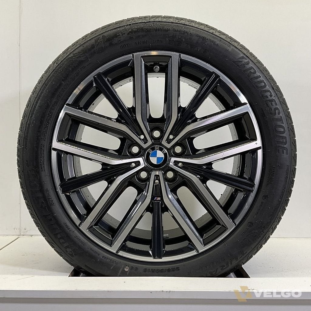 BMW X1 IX1 X2 IX2 U10 SET VELGEN + ZOMERBANDEN 18 INCH ORIG., 18 inch, Gebruikt, -, -