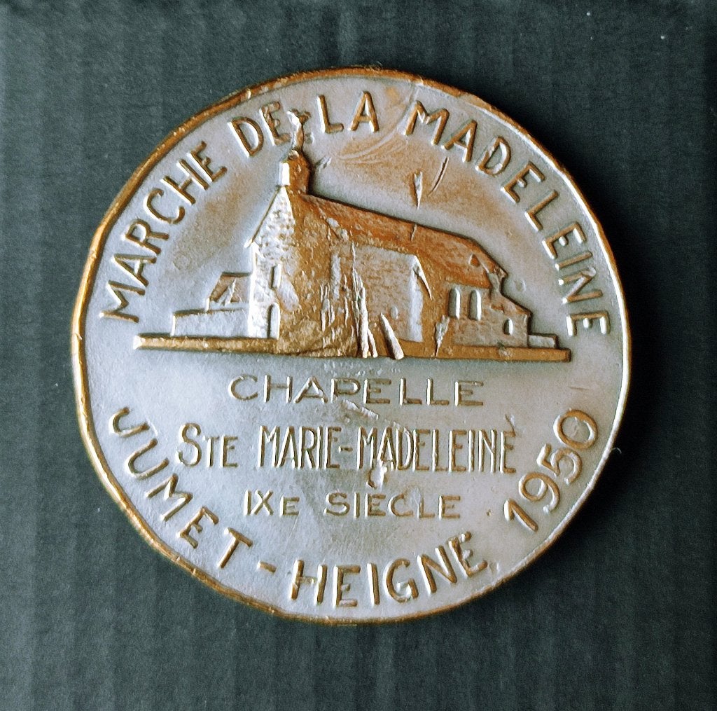 medailles madeleine jumet, Enlèvement, Bronze