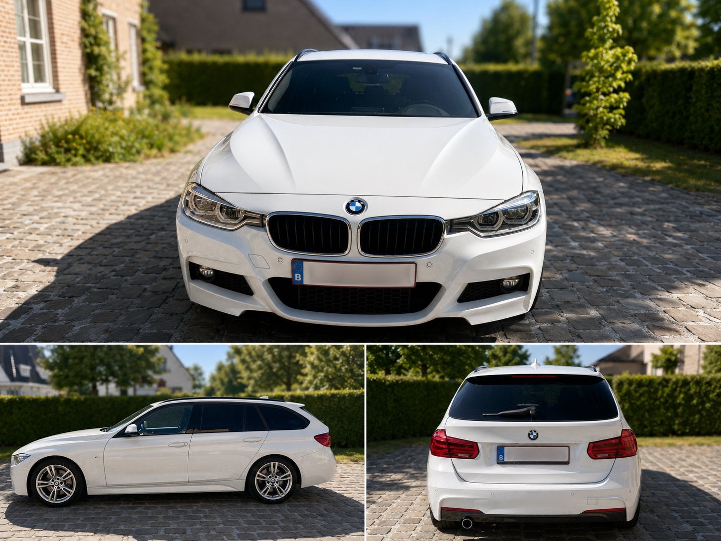 BMW 316dA Touring – Automaat – Euro 6b – Goed onderhouden, Autos, Achat, Euro 6, Alcantara, Automatique