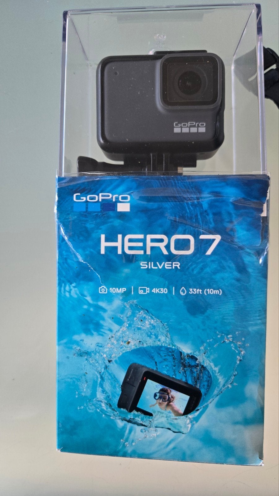 Go pro Hero 7 Argent, TV, Hi-fi & Vidéo, Envoi, Utilisé, GoPro