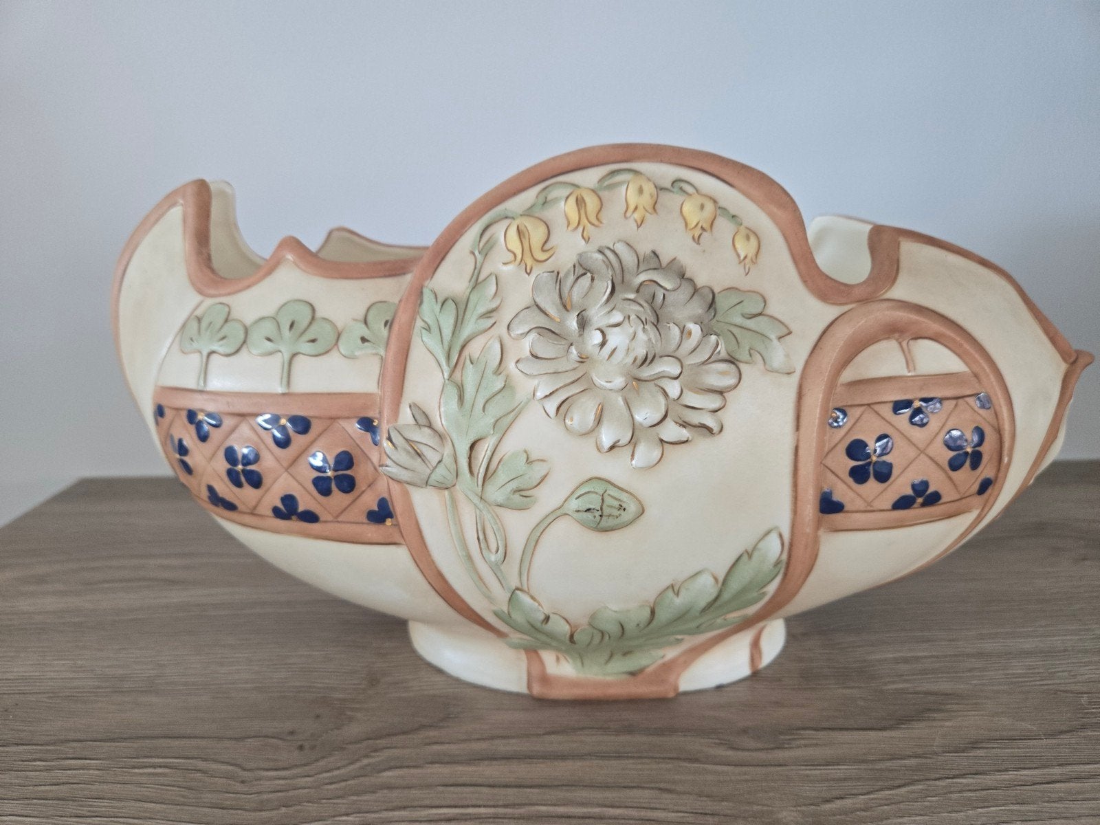 art nouveau jardinière mat  +/- 1900, Antiek en Kunst, Ophalen of Verzenden