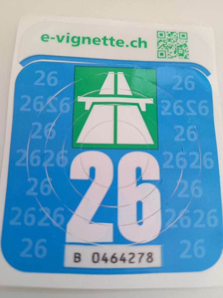 Vignet Zwitserland onmiddellijk beschikbaar, Tickets en Kaartjes