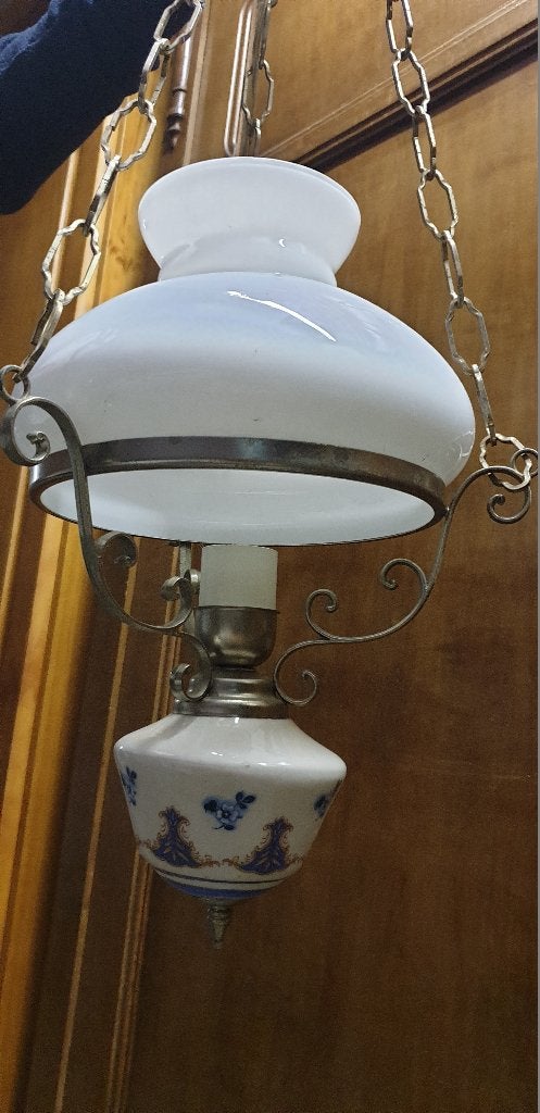 Petit lustre "lanterne", Enlèvement, Utilisé, Verre