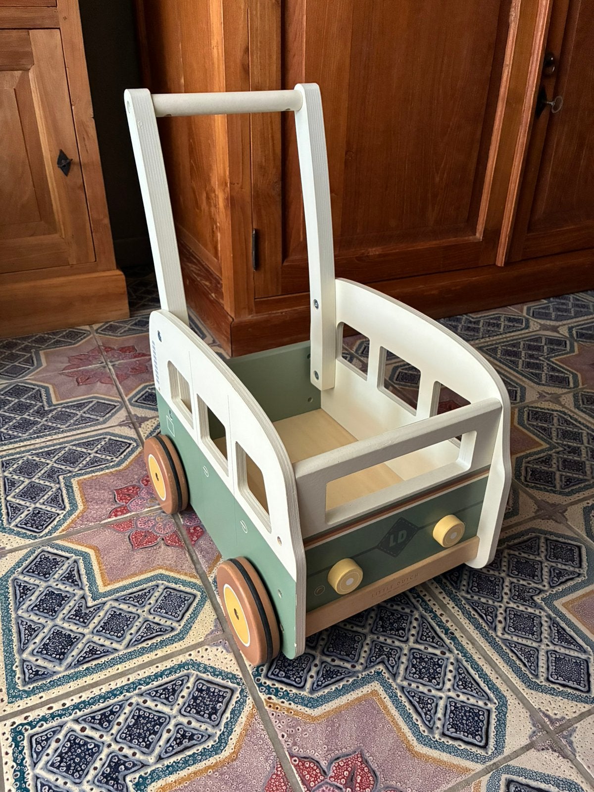 Little dutch Loopwagen, Ophalen
