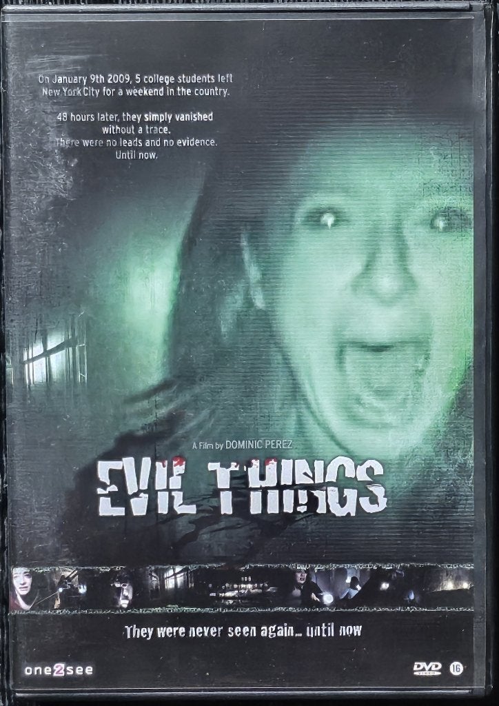 Evil Things (2009), Enlèvement ou Envoi, Comme neuf, Anglais, Néerlandais