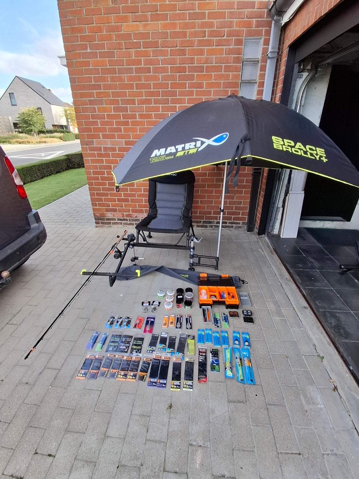 Matrix feederset, Watersport en Boten, Ophalen, Complete set