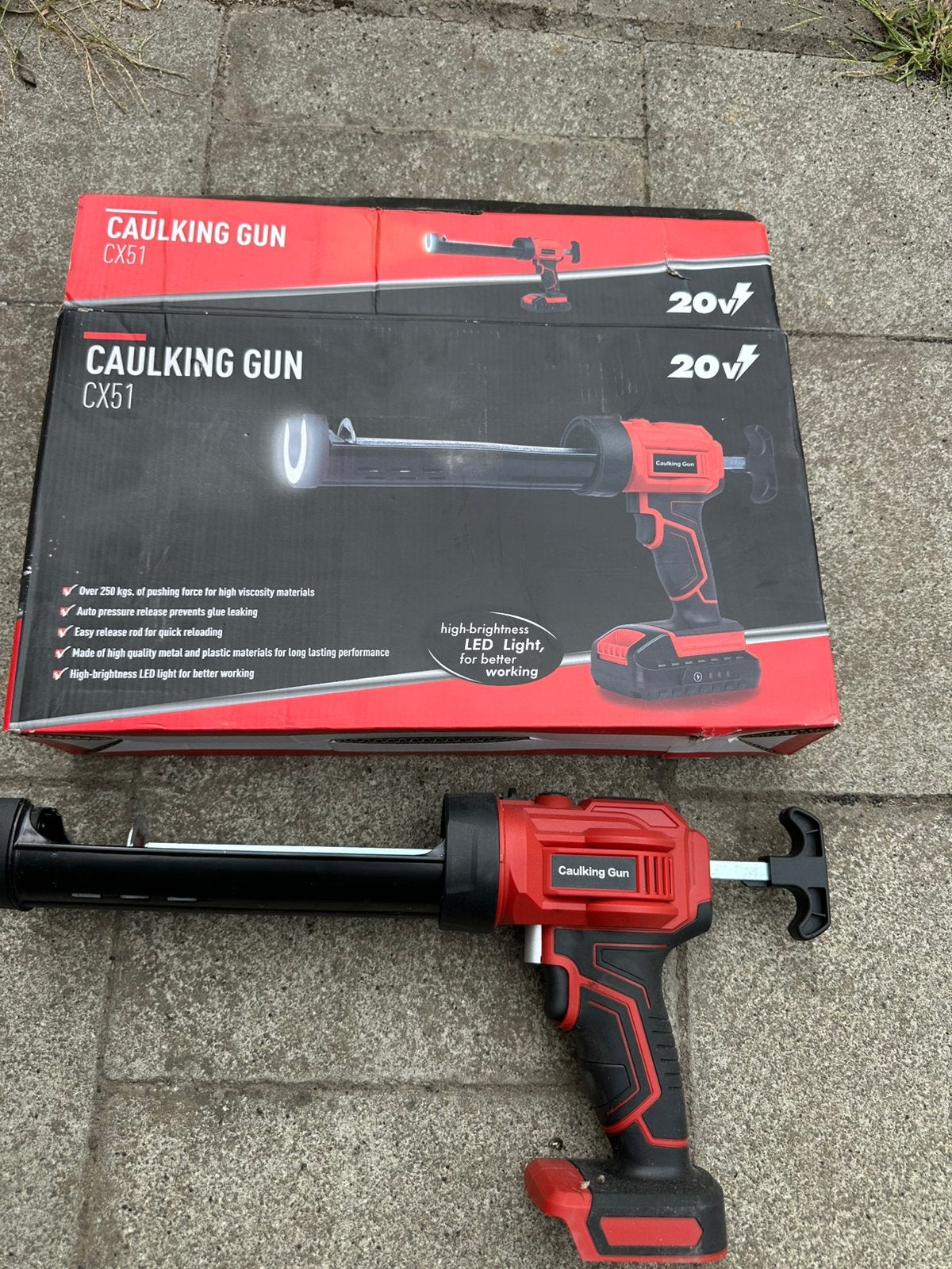 accu kitpistool, Doe-het-zelf en Bouw, Ophalen, Zo goed als nieuw