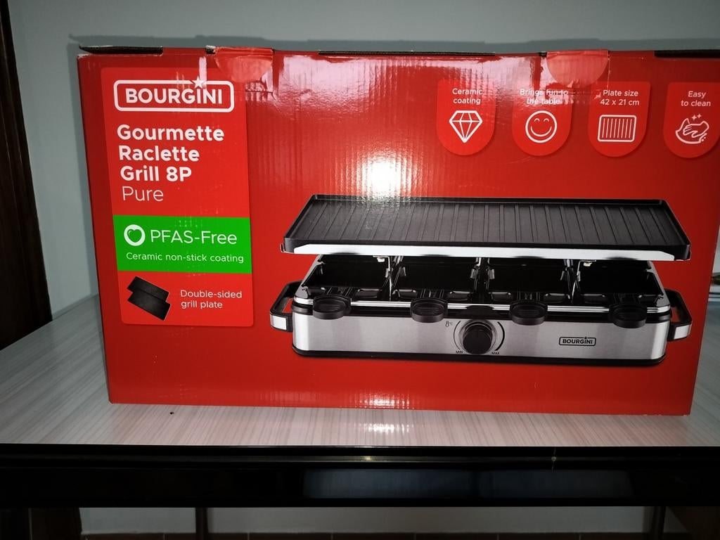 Gourmette / raclette / grill 8P, Ophalen