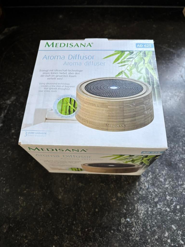 Aroma diffuser (Medisana), Ophalen, Zo goed als nieuw