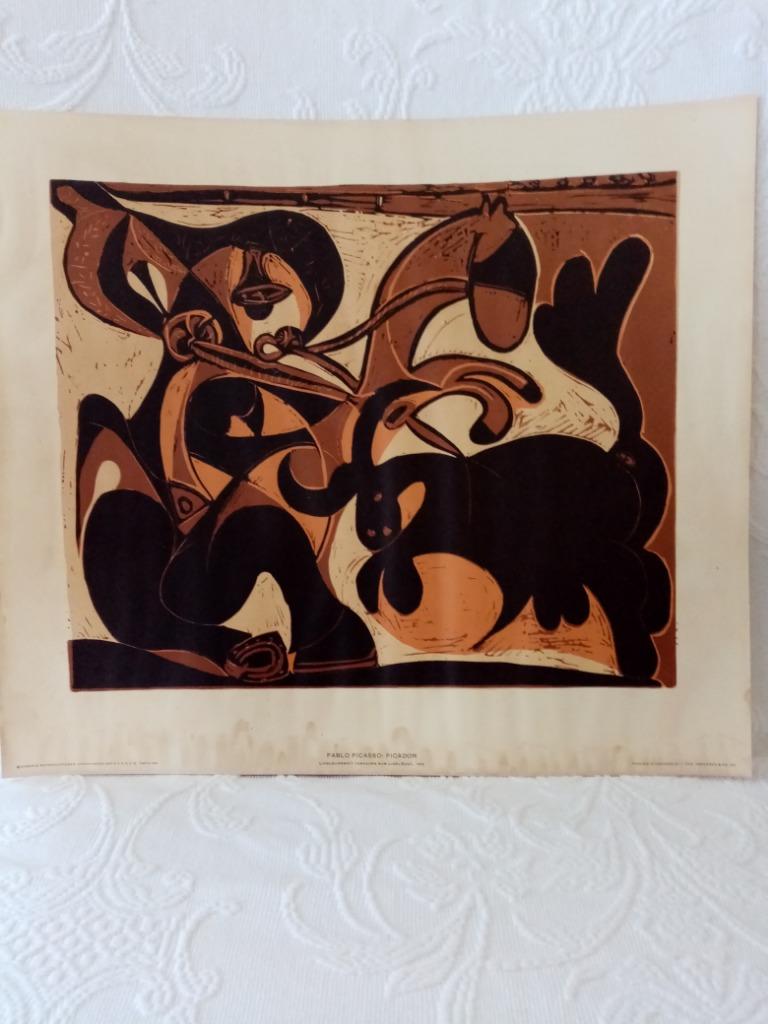 Une réimpression graphique Pablo Picasso sur papier lourd 65, Enlèvement ou Envoi