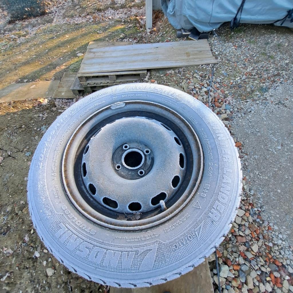 Stalen velgen 15”, Ophalen, Gebruikt, 15 inch, Banden en Velgen
