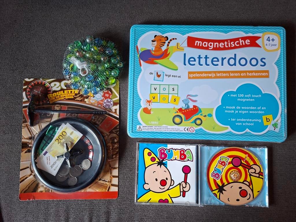 Magnetische letterdoos, Ophalen of Verzenden, Zo goed als nieuw