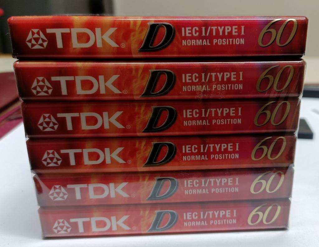 TDK Cassettes, Enlèvement ou Envoi, Simple, Autres marques, Auto-reverse