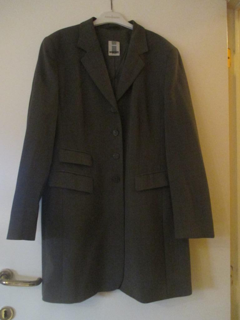 lange jas Hucke maat 40/42, Kleding | Dames, Jassen | Winter, Gedragen, Maat 38/40 (M), Ophalen of Verzenden