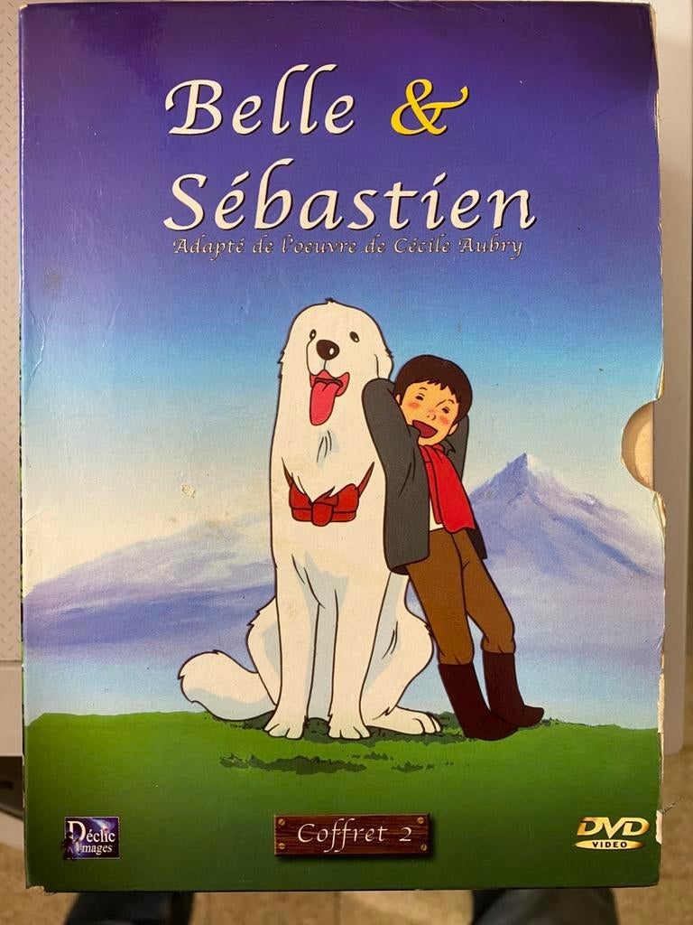 Coffret 2 Belle & Sebastien en DVD (5), prix 5€, Enlèvement ou Envoi, Comme neuf